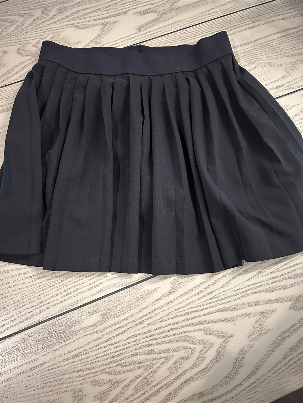 Pleated Black Girls Skirt - Classic A-Line Style
